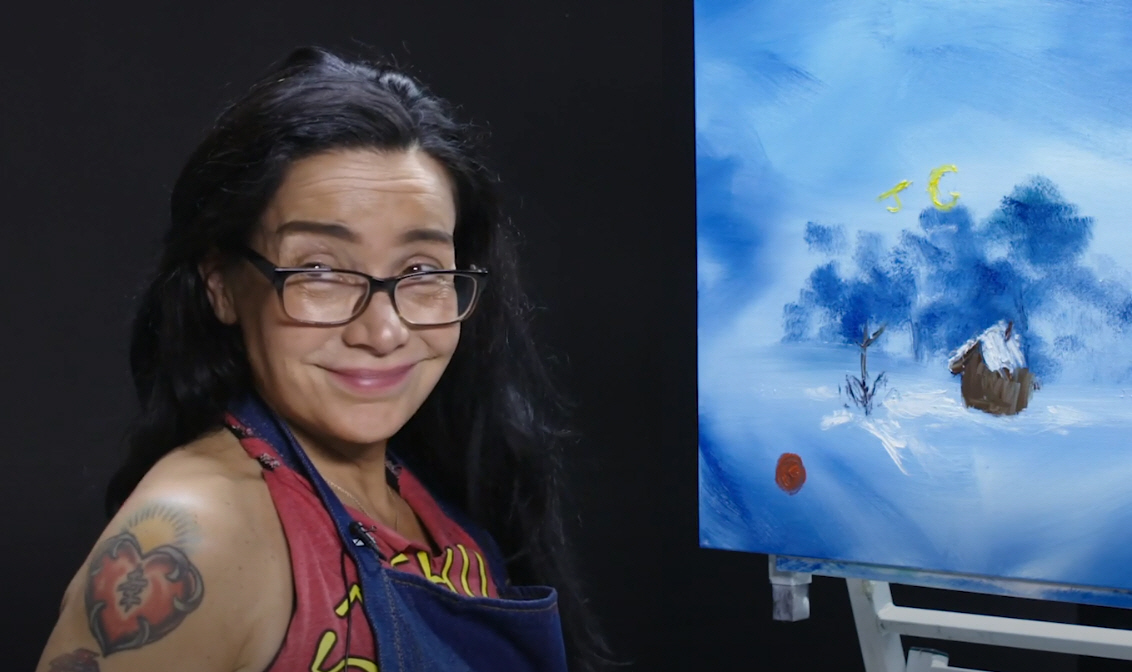 Janeane Garofalo: "The Bob Ross Challenge Live"